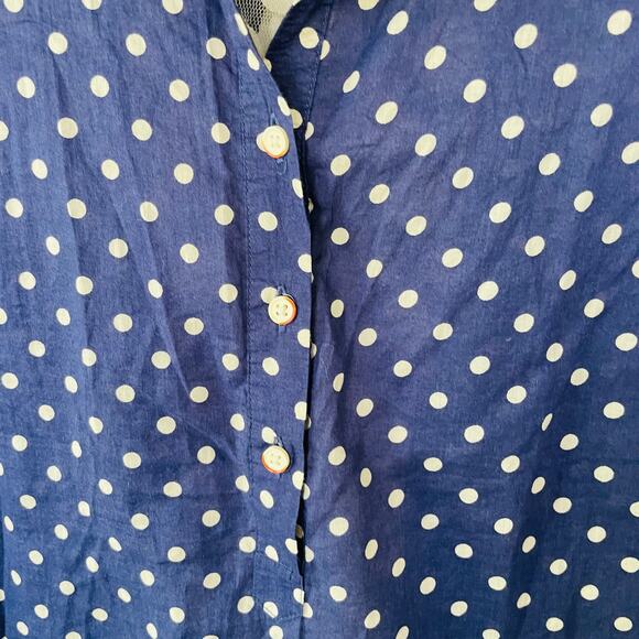 Trovata Birds of Paradis Jacquelin in Navy Polka Dot size S - Picture 4 of 11